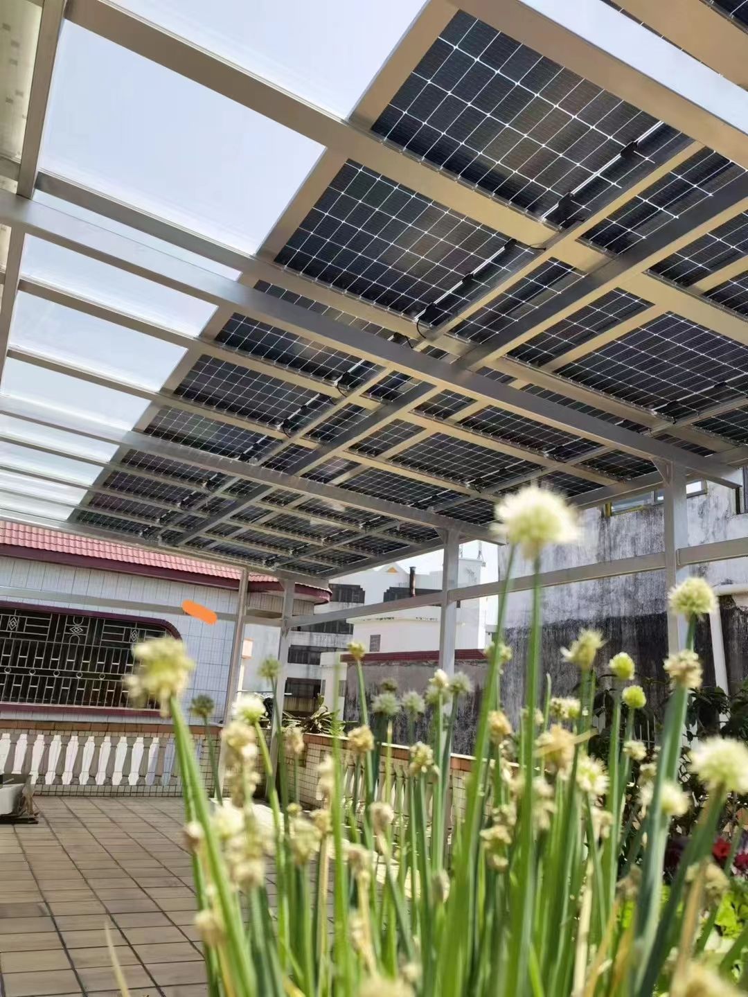 当阳别墅家用屋顶太阳能发电系统安装